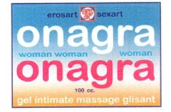 Imagen de ONAGRA WOMAN GEL INTIMATE MASSAGE GLISSANT EROSART SEXART