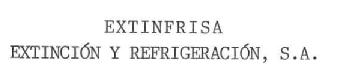 Imagen de EXTINFRISA EXTINCION Y REFRIGERACION, S.A