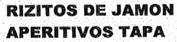 Imagen de RIZITOS DE APERITIVOS TAPA