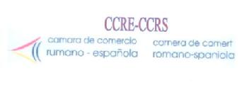 Imagen de CCRE CAMARA DE COMERCIO RUMANO-ESPAÑOLA CCRS CAMERA DE COMERT ROMANO-SPANIOLA