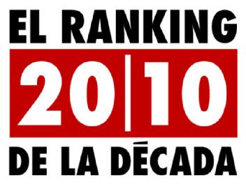 Imagen de EL RANKING 2010 DE LA DECADA