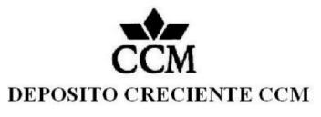 Imagen de DEPOSITO CRECIENTE CCM