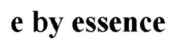 Imagen de E BY ESSENCE