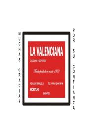 Imagen de LA VALENCIANA CALZADOS Y DEPORTES MUCHAS GRACIAS POR SU CONFIANZA MONTIJO BADAJOZ