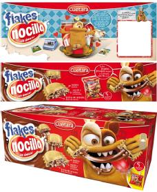 Imagen de CUETARA FLAKES NOCILLA ¡ES UNICA!