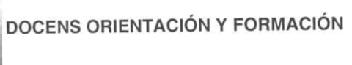 Imagen de DOCENS ORIENTACION Y FORMACION