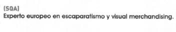 Imagen de SQA EXPERTO EUROPEO EN ESCAPARATISMO Y VISUAL MERCHANDISING