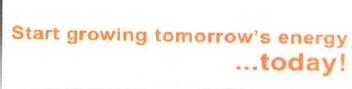 Imagen de START GROWING TOMORROW\'S ENERGY ...TODAY!