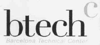 Imagen de BTECH C, BARCELONA TECHNICAL CENTER