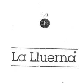 Imagen de LA LLU LA LLUERNA