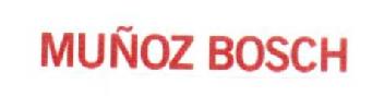 Imagen de MUÑOZ BOSCH