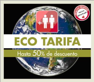 Imagen de ECO TARIFA HASTA 50% DE DESCUENTO