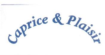 Imagen de CAPRICE & PLAISIR