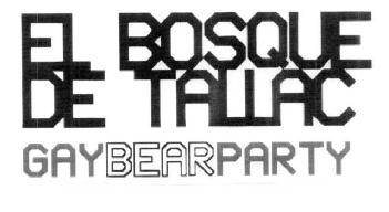 Imagen de EL BOSQUE DE TALLAC GAYBEARPARTY