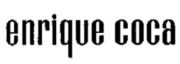 Imagen de ENRIQUE COCA