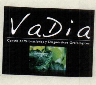 Imagen de VADIA CENTRO DE VALORACIONES Y DIAGNOSTICOS GRAFOLOGICOS