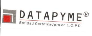 Imagen de DATAPYME ENTIDAD CERTIFICADORA EN L.O.P.D