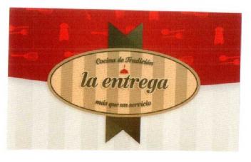 Imagen de COCINA DE TRADICION LA ENTREGA MAS QUE UN SERVICIO