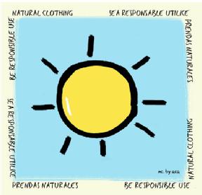 Imagen de NATURAL CLOTHING SEA RESPONSABLE UTILICE PRENDAS NATURALES