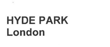 Imagen de HYDE PARK LONDON