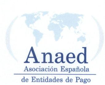Imagen de ANAED ASOCIACION ESPAÑOLA DE ENTIDADES DE PAGO