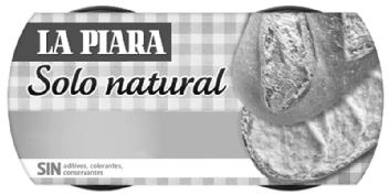Imagen de LA PIARA SOLO NATURAL