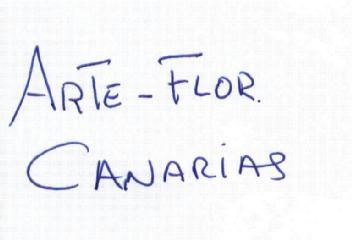 Imagen de ARTE-FLOR. CANARIAS