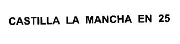 Imagen de CASTILLA LA MANCHA EN 25