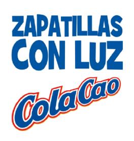 Imagen de ZAPATILLAS CON LUZ COLA CAO