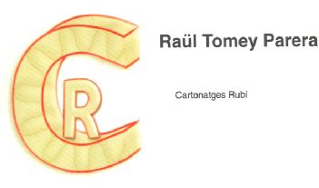 Imagen de CR RAUL TOMEY PARERA CARTONATGES RUBI