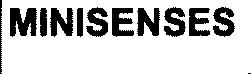 Imagen de MINISENSES