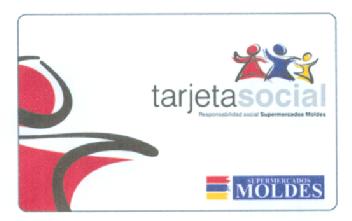 Imagen de TARJETA SOCIAL RESPONSABILIDAD SOCIAL SUPERMERCADOS MOLDES