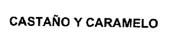 Imagen de CASTAÑO Y CARAMELO