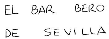 Imagen de EL BAR BERO DE SEVILLA