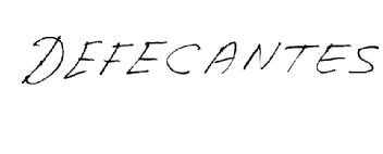 Imagen de DEFECANTES