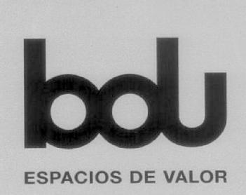 Imagen de BDU ESPACIOS DE VALOR