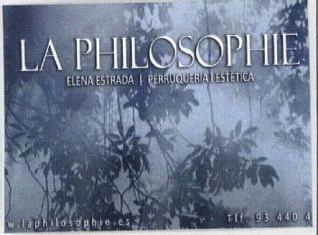 Imagen de LA PHILOSOPHIE ELENA ESTRADA PERRUQUERIA ESTETICA
