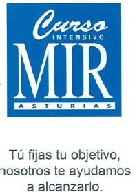 Imagen de CURSO INTENSIVO MIR ASTURIAS TU FIJAS TU OBJETIVO, NOSOTROS TE AYUDAMOS A ALCANZARLO