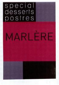 Imagen de MARLERE SPECIAL DESSERTS POSTRES