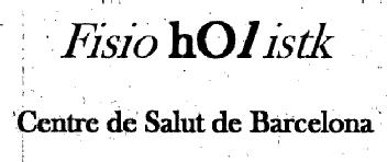 Imagen de FISIO HOL IST K CENTRE DE SALUT DE BARCELONA