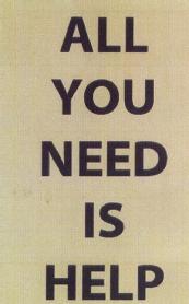 Imagen de ALL YOU NEED IS HELP
