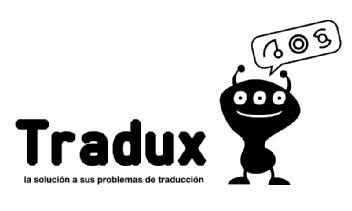 Imagen de TRADUX LA SOLUCION A SUS PROBLEMAS DE TRADUCCION