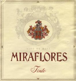 Imagen de VINO DE MESA MIRAFLORES TINTO