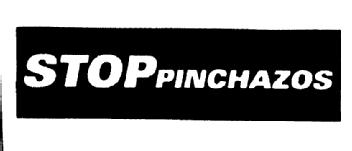 Imagen de STOP PINCHAZOS