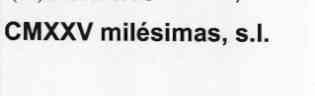 Imagen de CMXXV MILESIMAS, S.L
