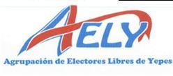 Imagen de ALEY AGRUPACION DE ELECTORES LIBRES DE YEPES