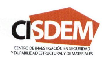 Imagen de CISDEM CENTRO DE INVESTIGACION EN SEGURIDAD Y DURABILIDAD ESTRUCTURAL Y DE MATERIALES