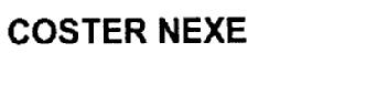 Imagen de COSTER NEXE