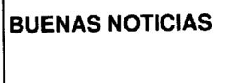 Imagen de BUENAS NOTICIAS
