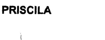 Imagen de PRISCILA